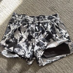 Avia Women's Athletic Shorts in Black and Gray